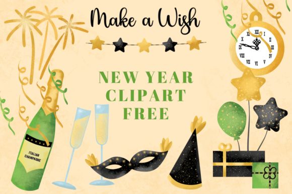 Download New Year Clipart Free - New year Collection