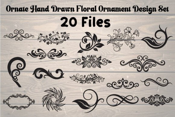 Download Vintage Decorative Swirls &amp; Flourishes - Swirls Collection