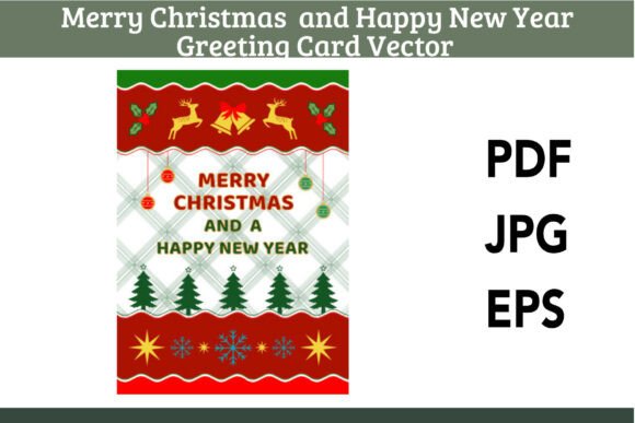 Download Christmas &amp; New Year GreetingCard Vector - New year Collection