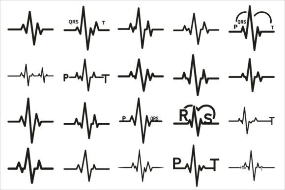 Download Modern Heartbeat Symbol Icon Vector - Icon Collection