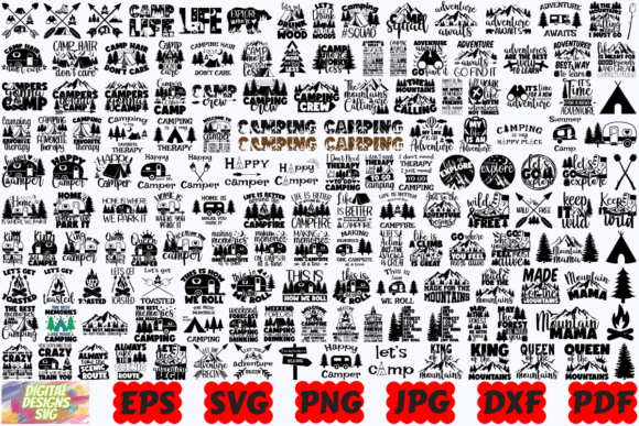 Download Camping SVG | Camp Life SVG | Camper SVG - Camping Collection