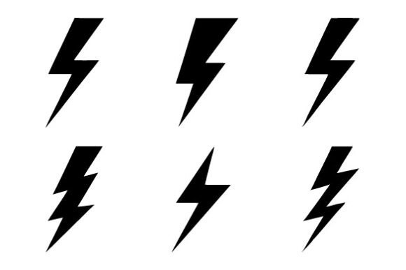 Download Lightning Bolt SVG, Thunder Flash Icon - Icon Collection