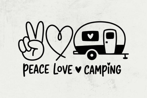 Download Peace Love Camper SVG Camping Svg Peace - Premium Resources