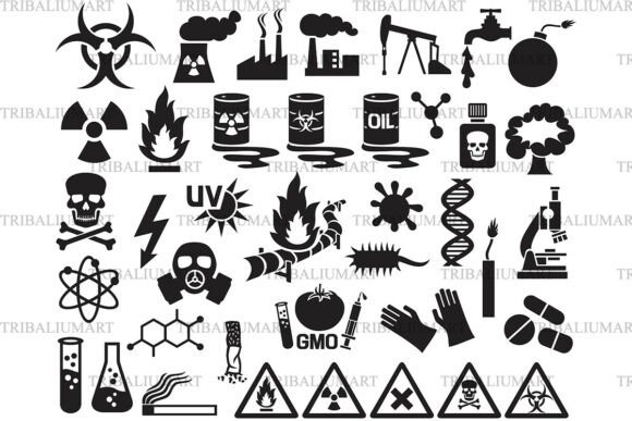 Download Hazard Warning Icon Set - Icon Collection