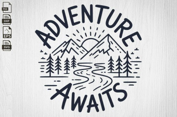 Download Adventure Awaits SVG, Camping Svg - Camping Collection